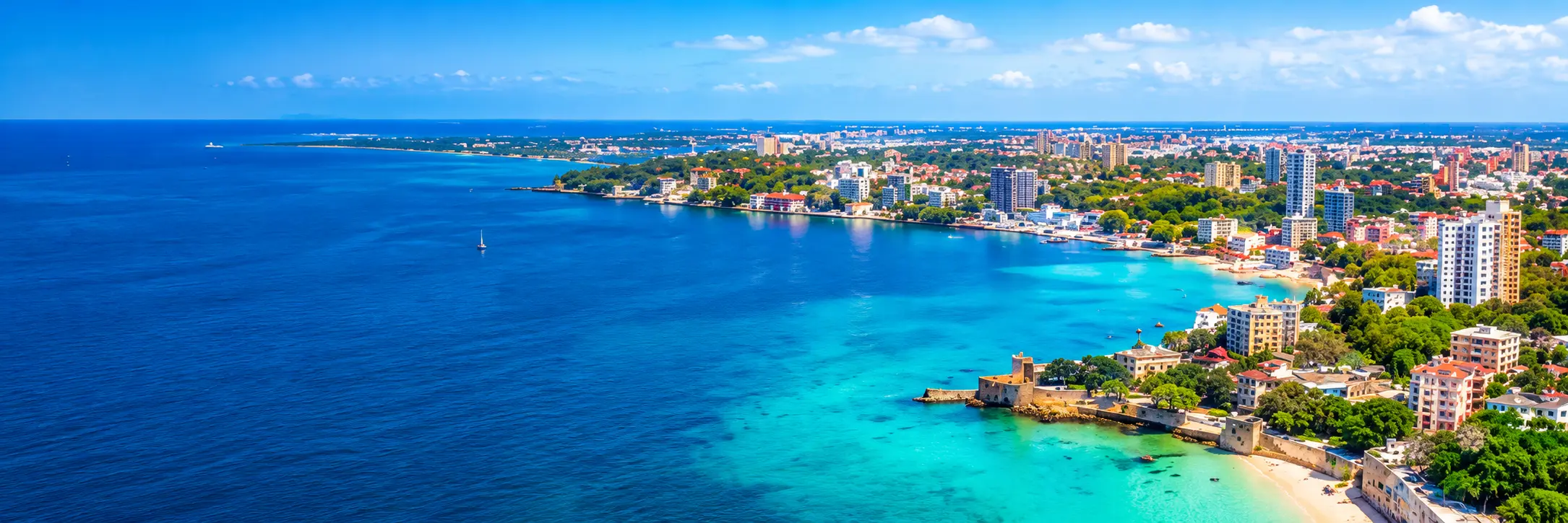 Mombasa Coastline Scenery